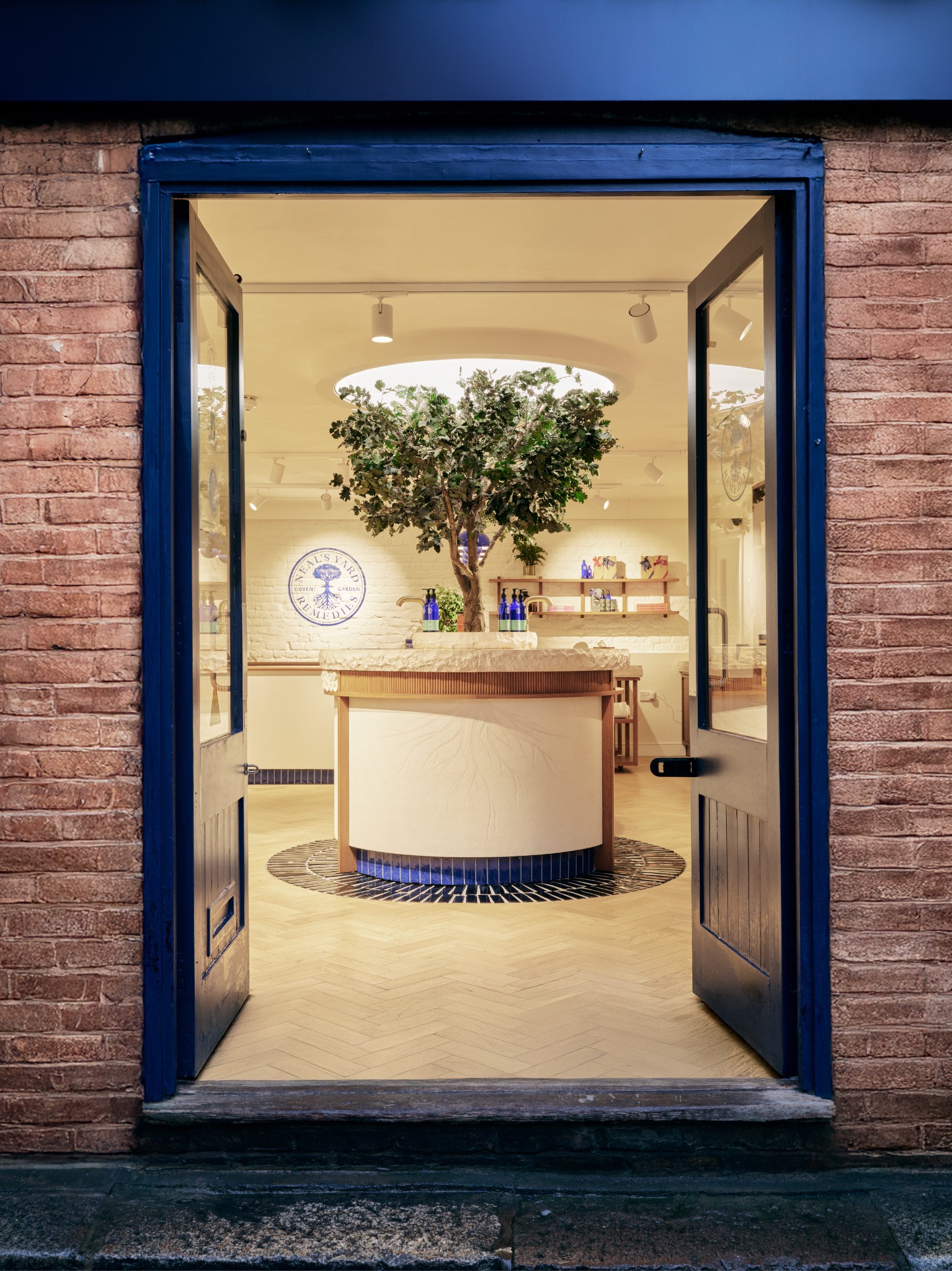 Neal’s Yard Remedies store by Etch, a retail design agency in London